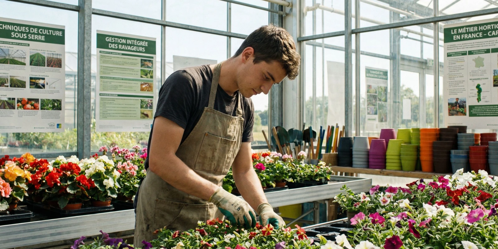 Débouchés du CAP Productions Horticoles : Métiers, Salaires et Perspectives