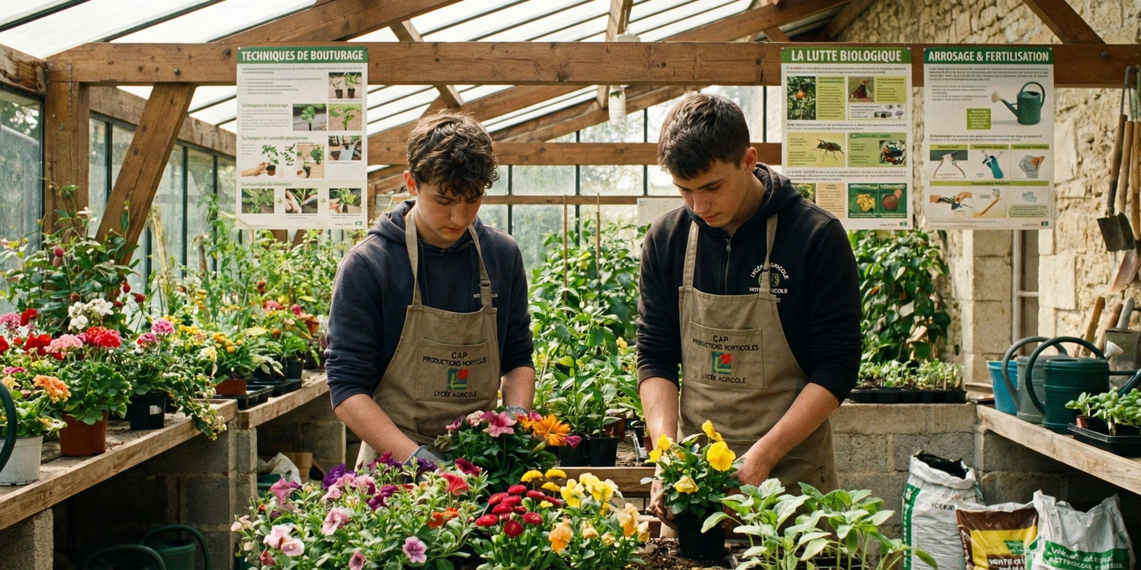 CAP Productions Horticoles : Quelle Spécialité Choisir ? (Florales, Légumières, Pépinières)